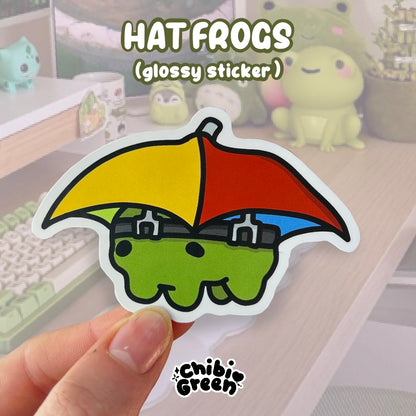 hat frogs