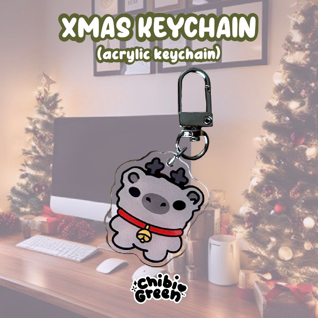 Christmas keyrings