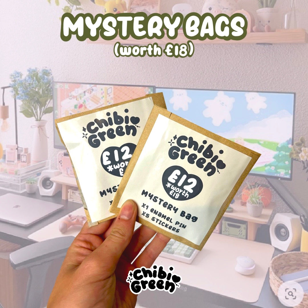 £12 Mystery Enamel Pin Pack