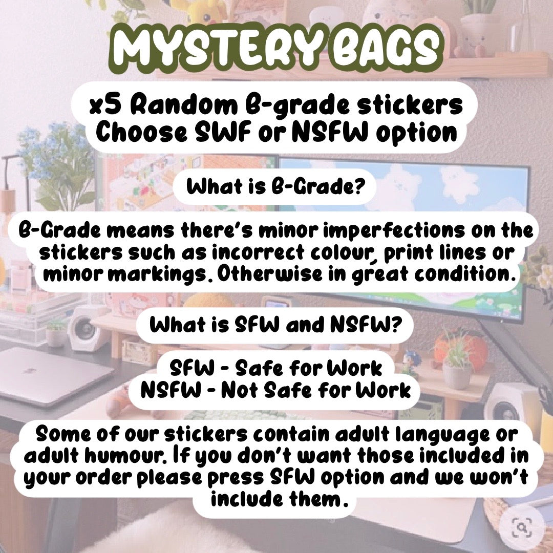 £5 Mystery Sticker Pack