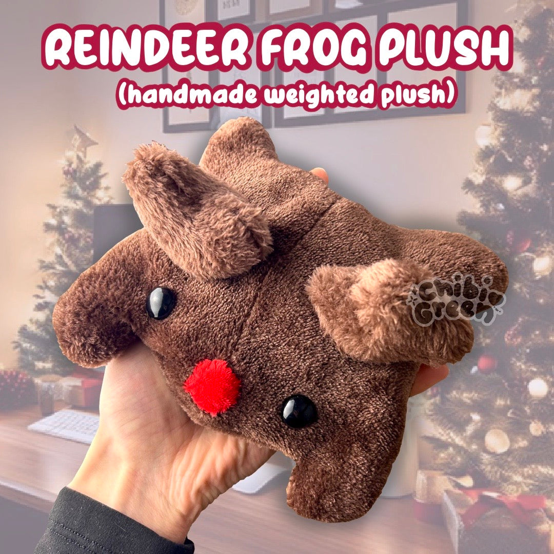 Reindeer Frog Sensory Plush