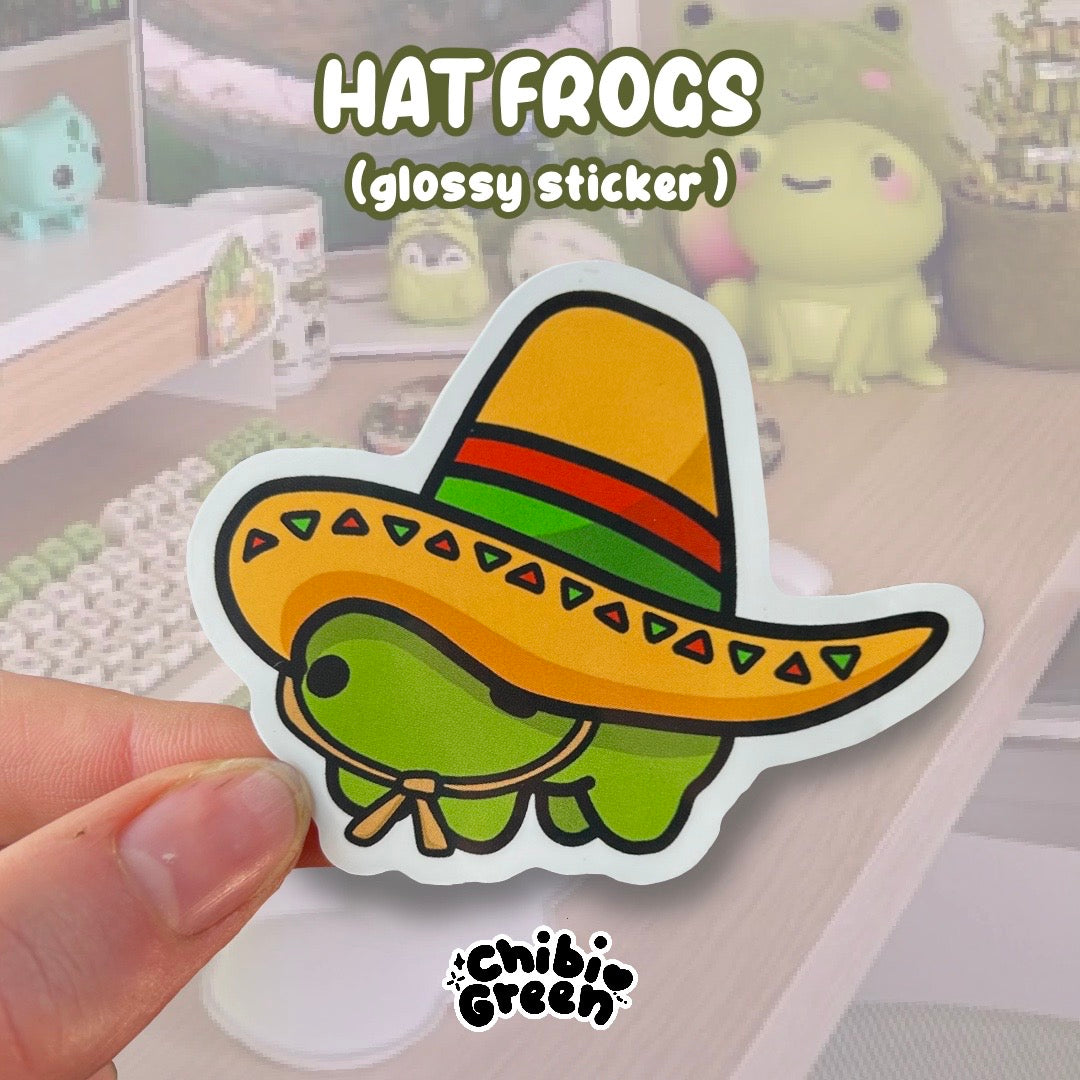 hat frogs