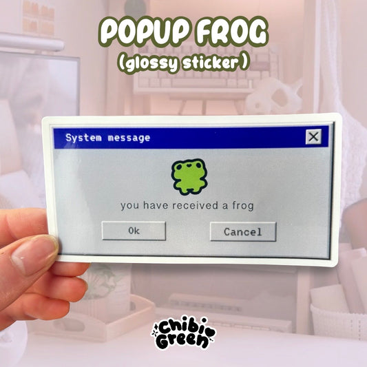 Frog.popup Sticker