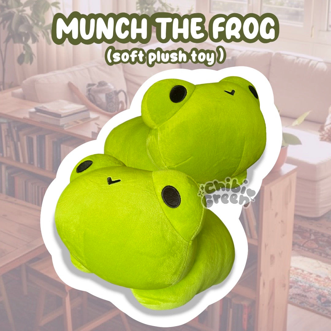 Munch the Frog Plush©