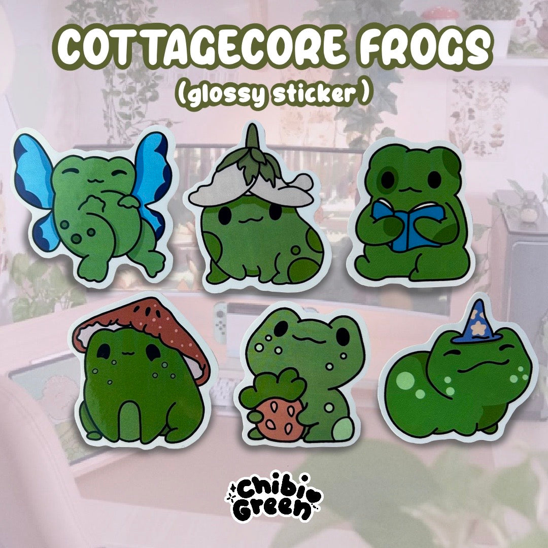 Original Frog Stickers