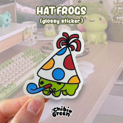 hat frogs