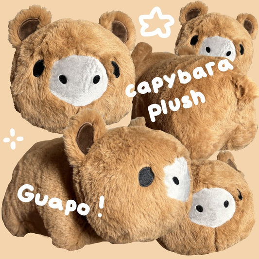 Guapo the Capybara Plush