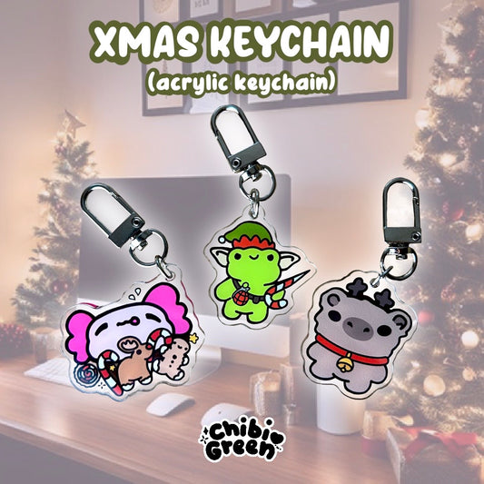 Christmas keyrings