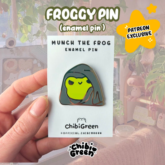 fraud enamel pin