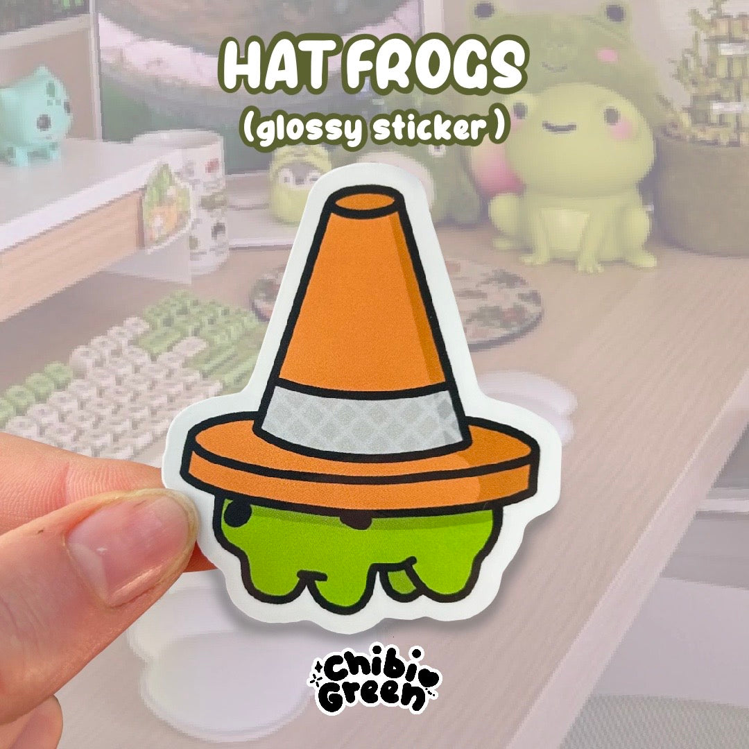 hat frogs