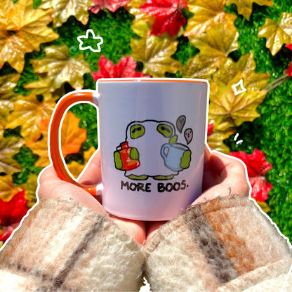 'More Boos' Halloween Mug