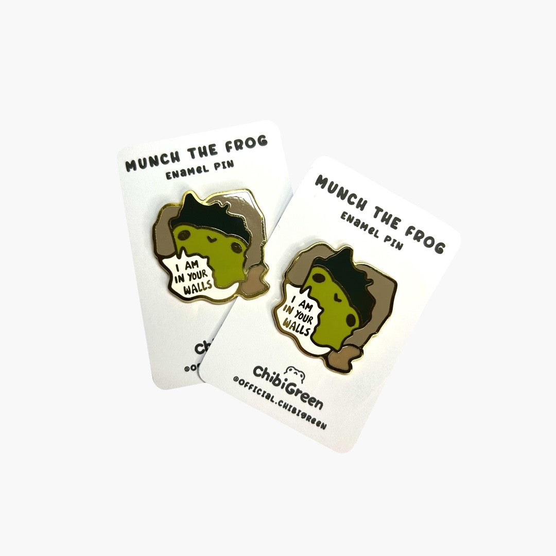 Walls Enamel Pin