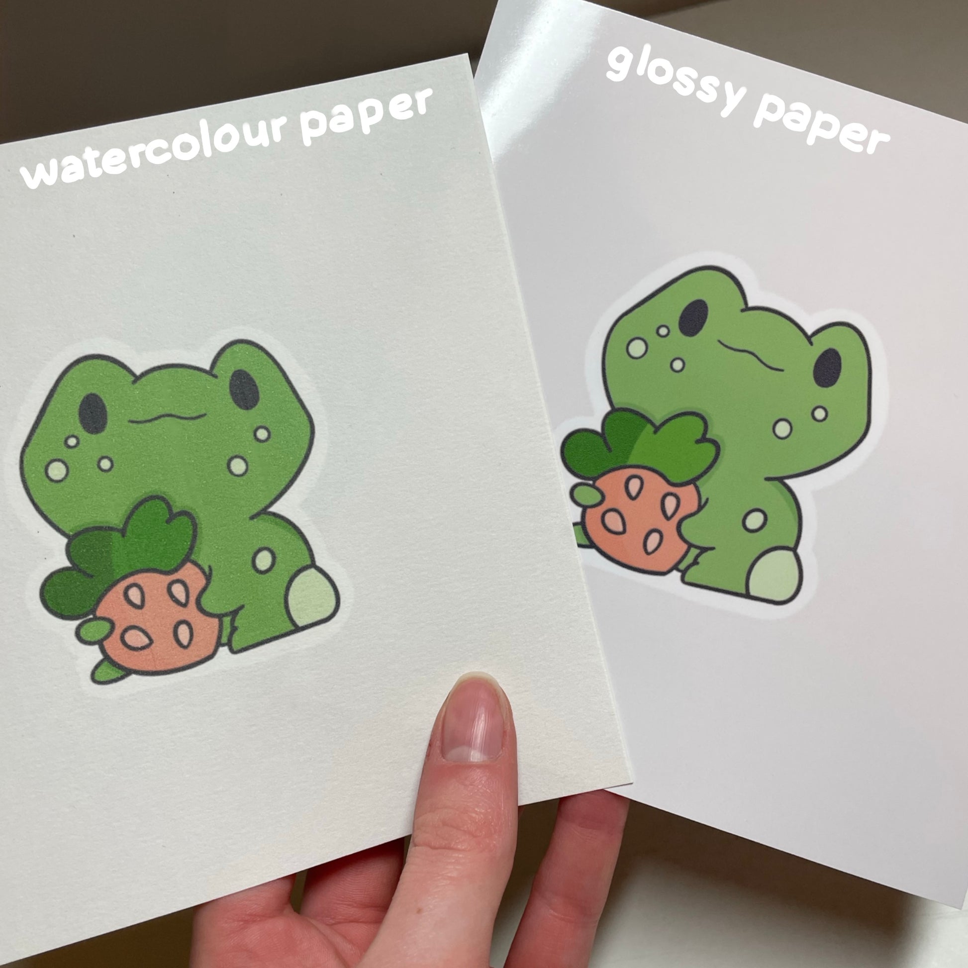 ChibiGreen Paper Types